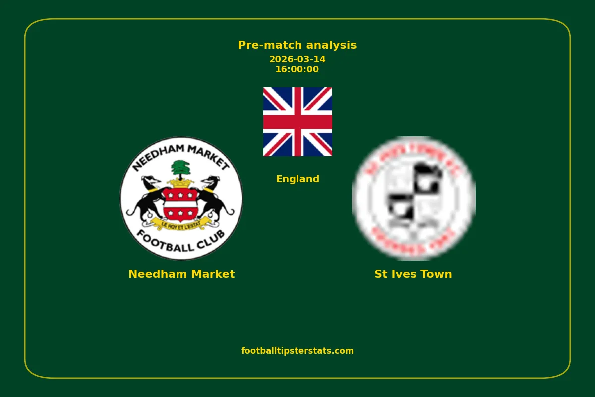 Pre-match analysis: Needham Market vs St Ives Town on 2026-03-14